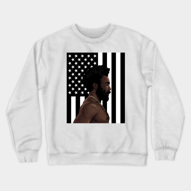 Childish Gambino - This Is America Crewneck Sweatshirt by huckblade